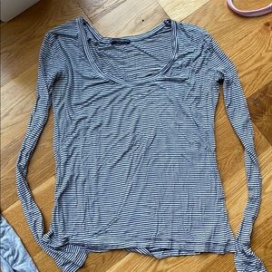 Brandy Melville striped long sleeve top